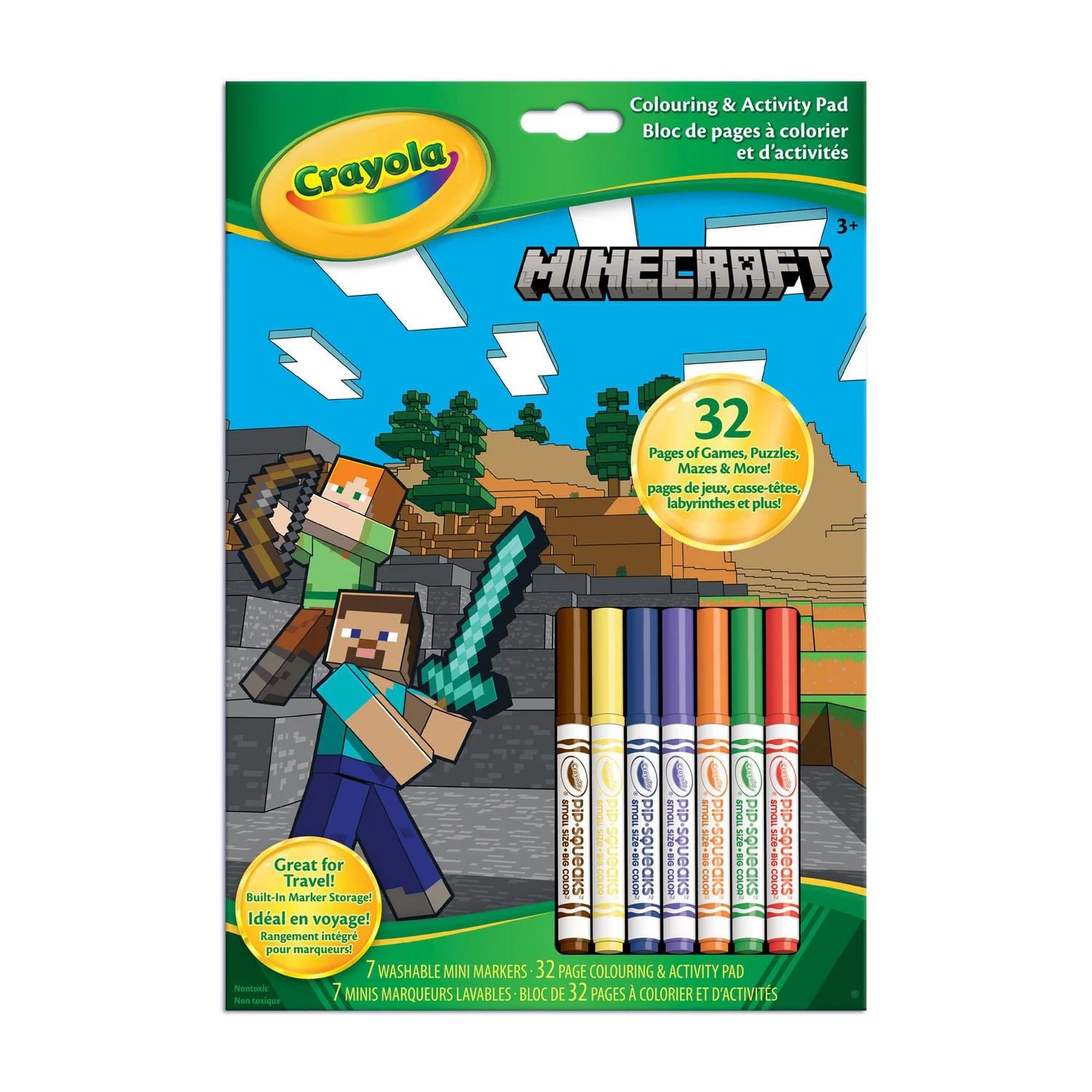 Crayola Colouring & Activity Book, Minecraft, Minecraft Colouring Pages | Walmart (CA)