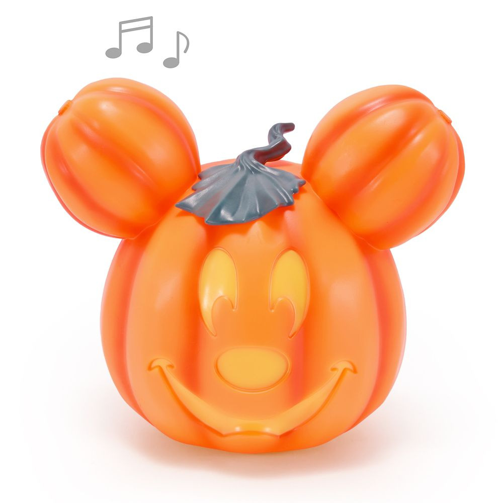 Mickey Mouse Light-Up and Sound Jack-o'-Lantern | Disney Store