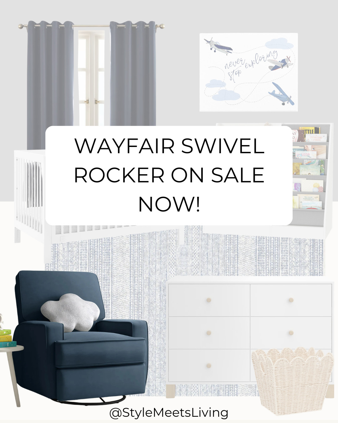 This swivel reclining glider from Wayfair is on sale now and it’s the perfect addition to your living room or nursery! This chair was made for relaxing. Plush cushioning and soft upholstery make it your new favorite spot to unwind. Don’t miss this limited-time deal!

KEYWORDS:
swivel recliner chair, glider chair nursery, upholstered recliner, cozy living room chair, nursery seating ideas, reclining accent chair, comfortable armchair, modern recliner design, wayfair furniture sale, home comfort furniture 

 #LTKMothersDay #LTKHome #LTKSaleAlert