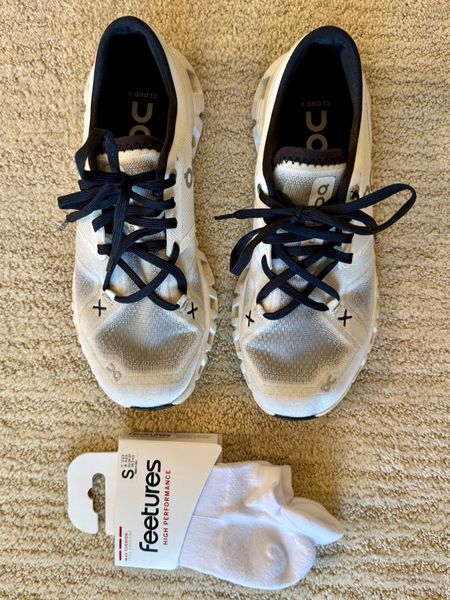 Current sneakers and a new version of an old favorite run and walking sock. 
kimbentley, workout, exercise, Cloud trainers, features

#LTKfindsunder50 #LTKshoecrush #LTKover40