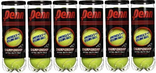 Penn High Altitude Tennis Balls Championship – 6 Pack 18 Balls Yellow - USTA & ITF Approved - O... | Amazon (US)