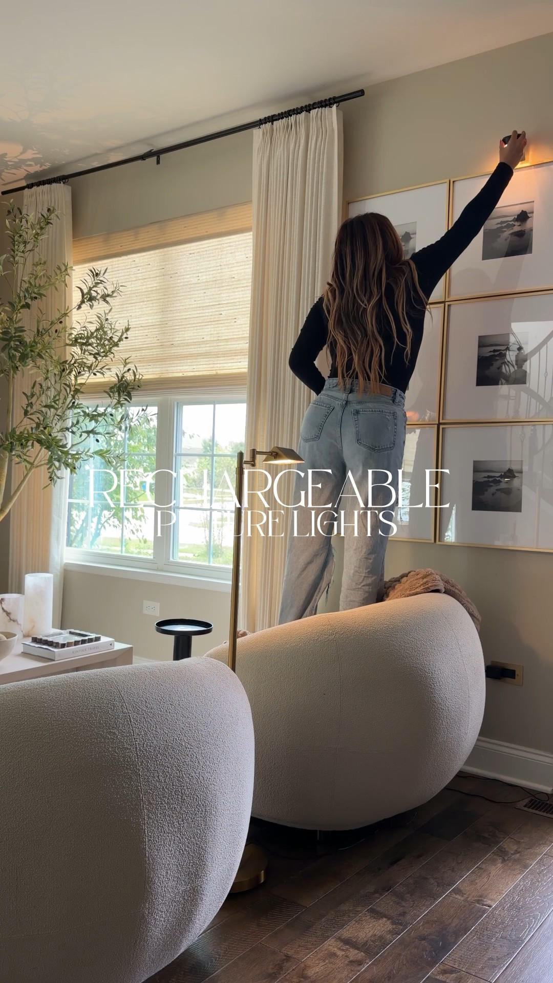 rechargeable picture lights for ambiance

#LTKHome