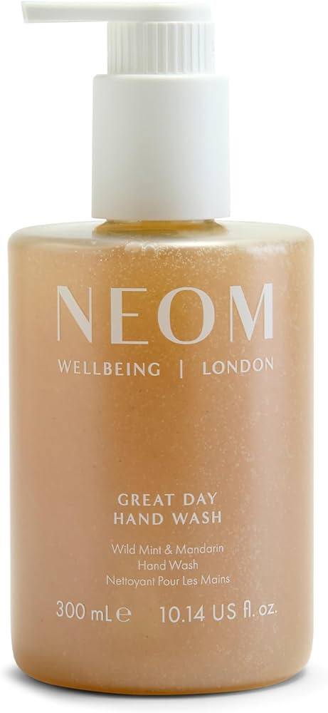 NEOM Great Day Exfoliating Hand Wash, 300ml IWild mint and mandarin I Blended with orange peel to... | Amazon (UK)