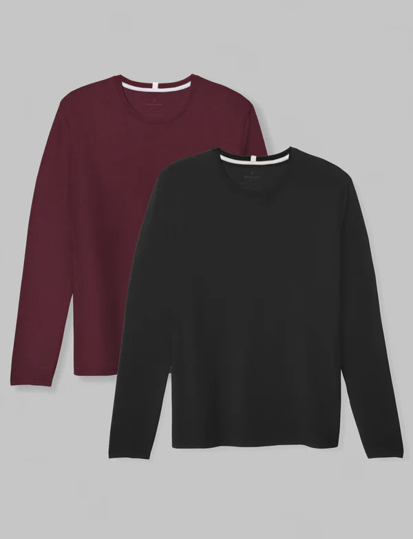 Second Skin Long Sleeve Tee Set | Tommy John