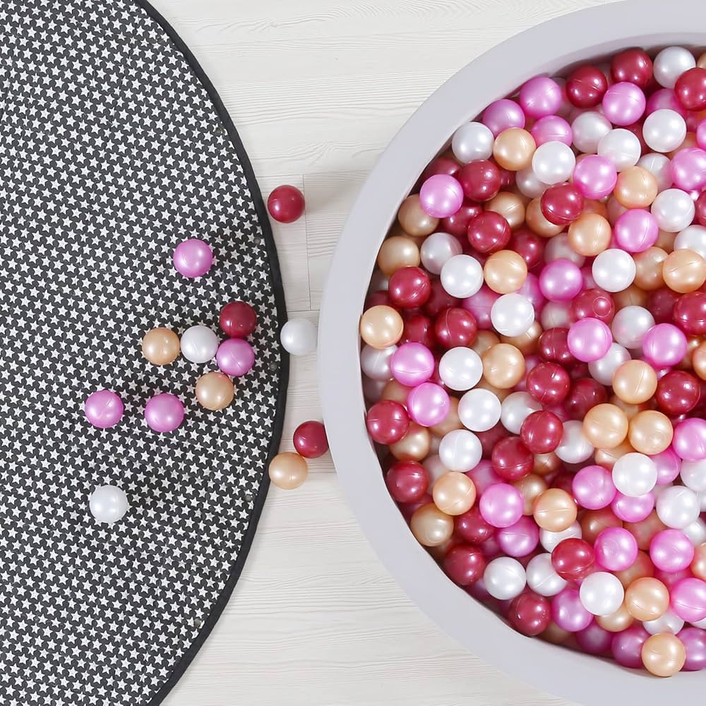 GOGOSO Plastic Balls Play Pit Balls for Baby Kid Ball Play Pit Play Yard, Baby Fance, Playpen, Pl... | Amazon (US)