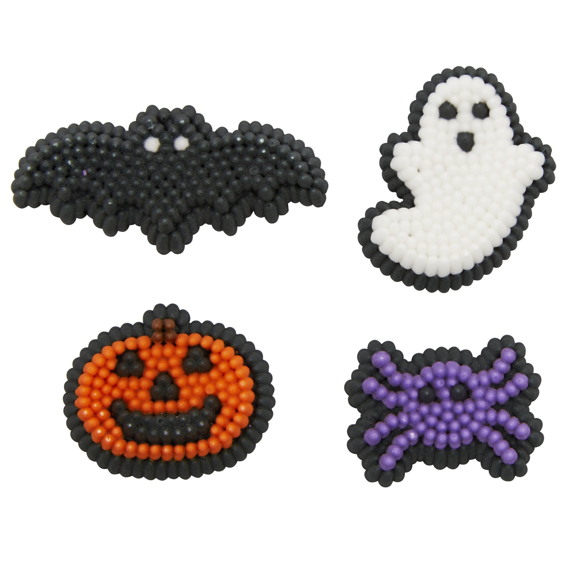 Food Items Icing Decorations, Spider and Jack-O'-Lantern | Walmart (US)