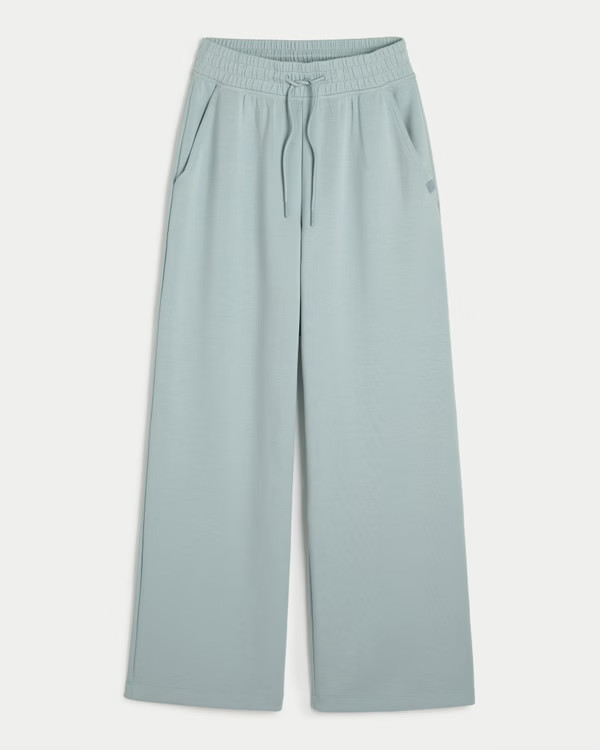 Women's Gilly Hicks Active Cooldown Wide-Leg Pants | Women's | HollisterCo.com | Hollister (US)