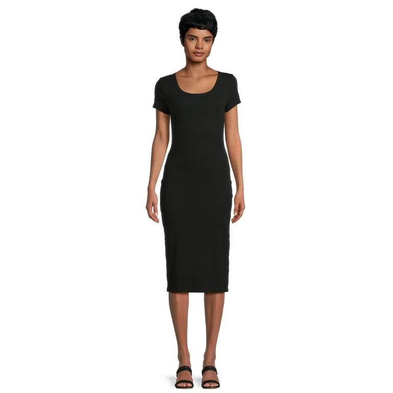 No Boundaries Juniors Ribbed Dress | Walmart (US)