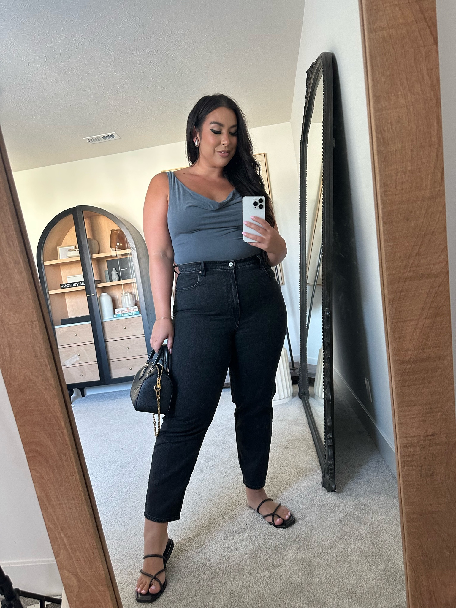 Size large top
Size 33 straight jeans
Abercrombie denim sale 25% off + extra 15% off with code DENIMAF

#LTKsalealert #LTKmidsize #LTKcurves