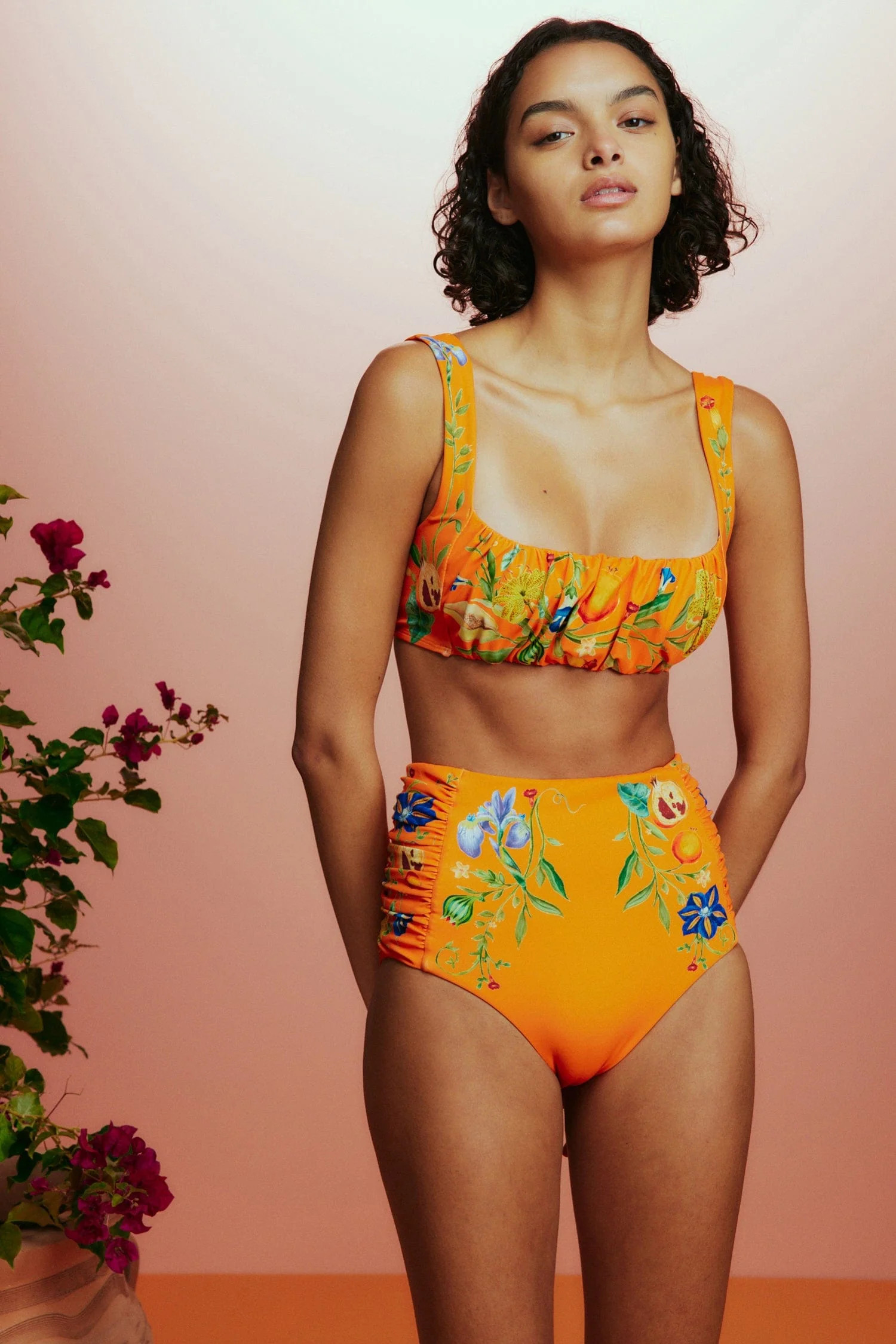 FLORES HIGH WAISTED BRIEF | Alemais (AU, US, UK)