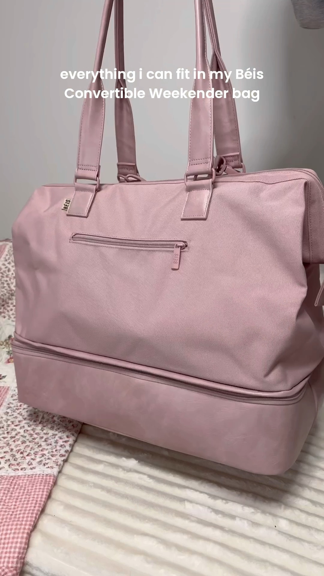 My new go-to travel bag!! This bag fit so much and I still have extra room! The bottom section is absolutely genius 

#LTKItBag #LTKTravel