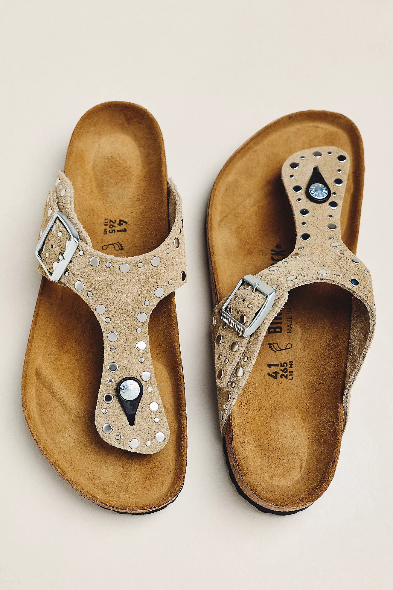 Birkenstock Gizeh Rivet Thong Sandals | Anthropologie (US)