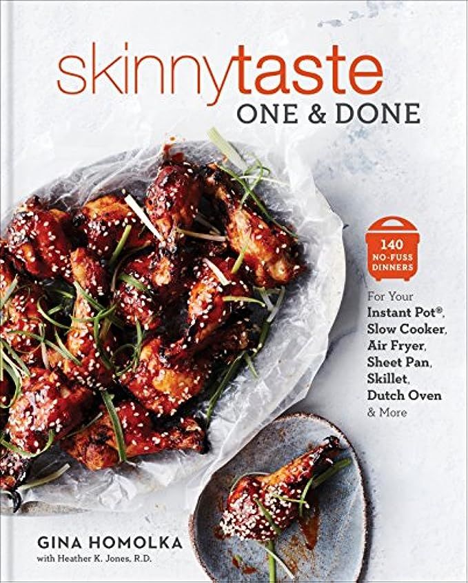 Skinnytaste One and Done: 140 No-Fuss Dinners for Your Instant Pot®, Slow Cooker, Air Fryer, Sheet P | Amazon (US)