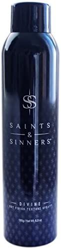 SAINTS & SINNERS DIVINE DRY FINISH TEXTURE SPRAY for Volume, Long-Lasting Texture, and Body | Amazon (US)