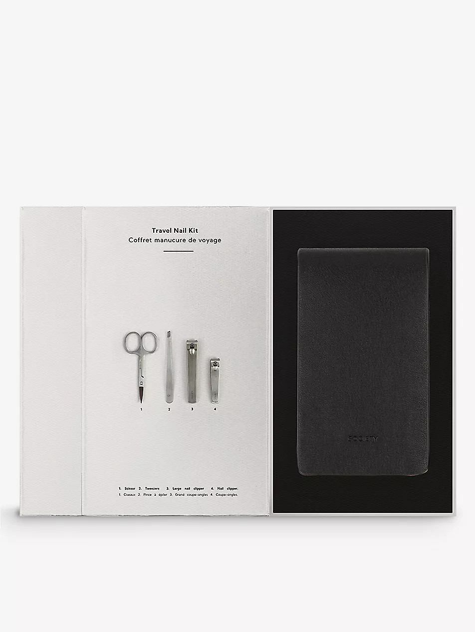 SOCIETY Travel Grooming stainless-steel nail kit | Selfridges