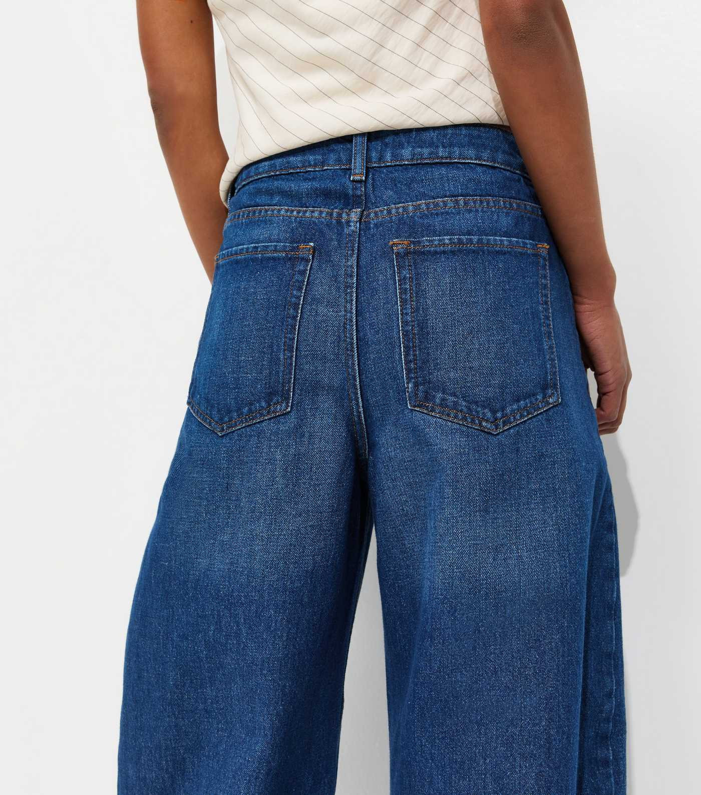 Blue Barrel Leg Jeans | New Look | New Look (UK)