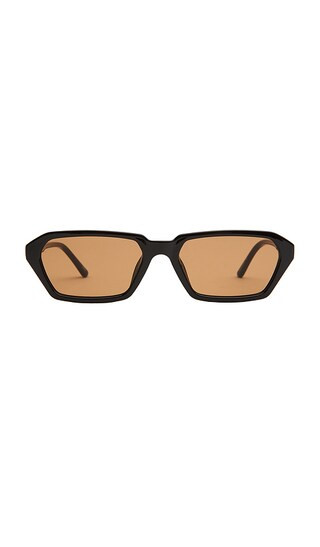 Izzy Sunglasses in Dark Chocolate & Brown | Revolve Clothing (Global)