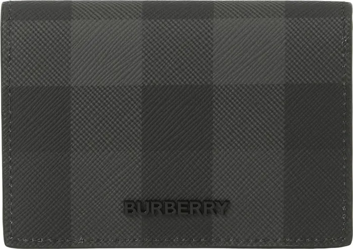 Check Folding Card Case | Nordstrom