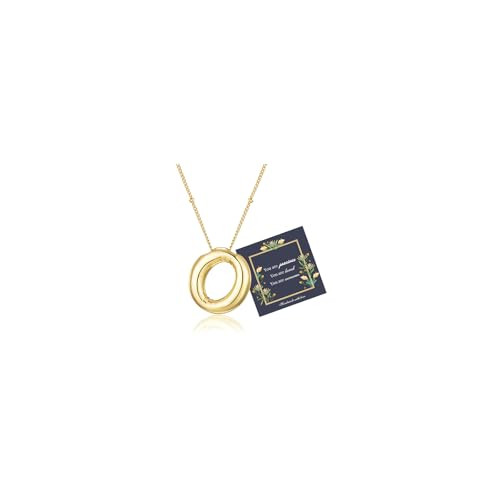 Pwiuor Bubble Letter Necklace Chunky Gold Balloon O Initial Necklaces for Women Dainty 14k Gold Plated Alphabet Pendant Puffy Name Personalized Jewelry Gift | Amazon (US)
