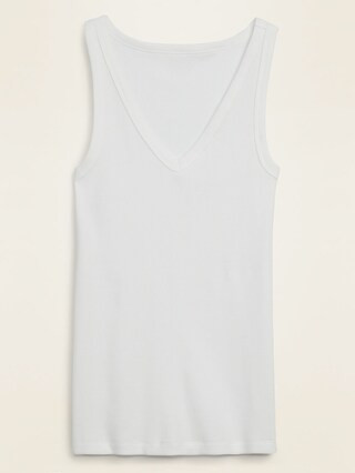 First Layer Slim-Fit Rib-Knit Tank Top for Women | Old Navy (US)