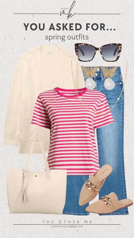 Spring outfits, season transition outfit, cute spring outfit, styling denim for spring, Madewell, Walmart, aerie, midsize 

#LTKmidsize #LTKMostLoved #LTKstyletip