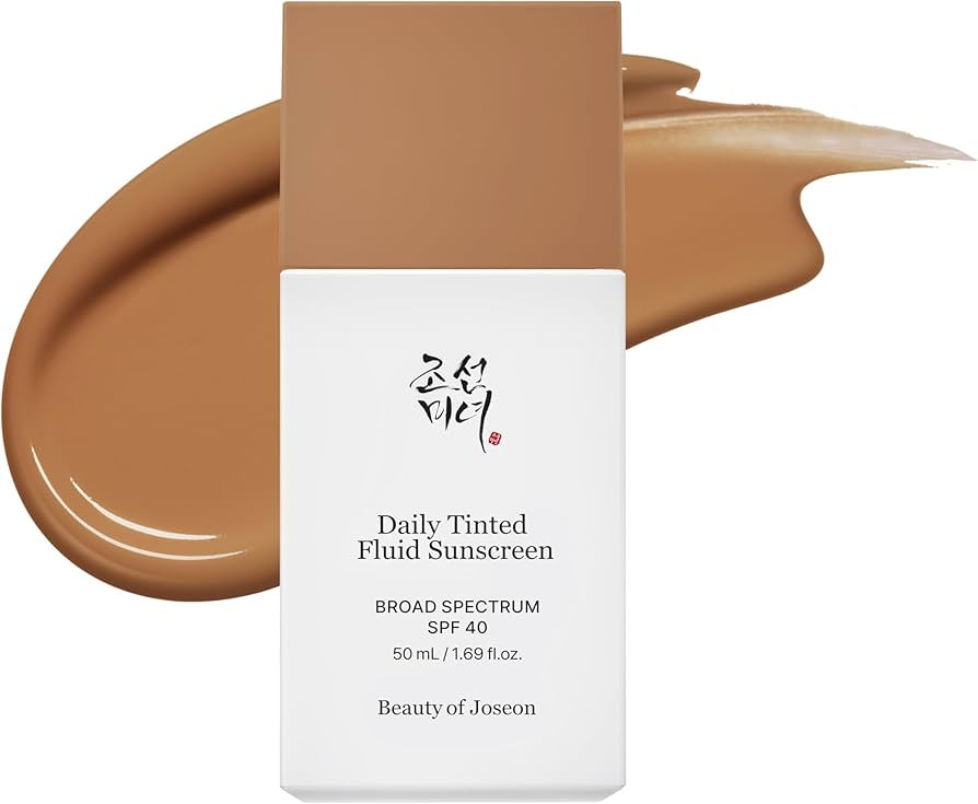 Beauty of Joseon Daily Tinted Fluid Sunscreen 12 Shades for Face Moisturizing Broad Spectrum SPF ... | Amazon (US)