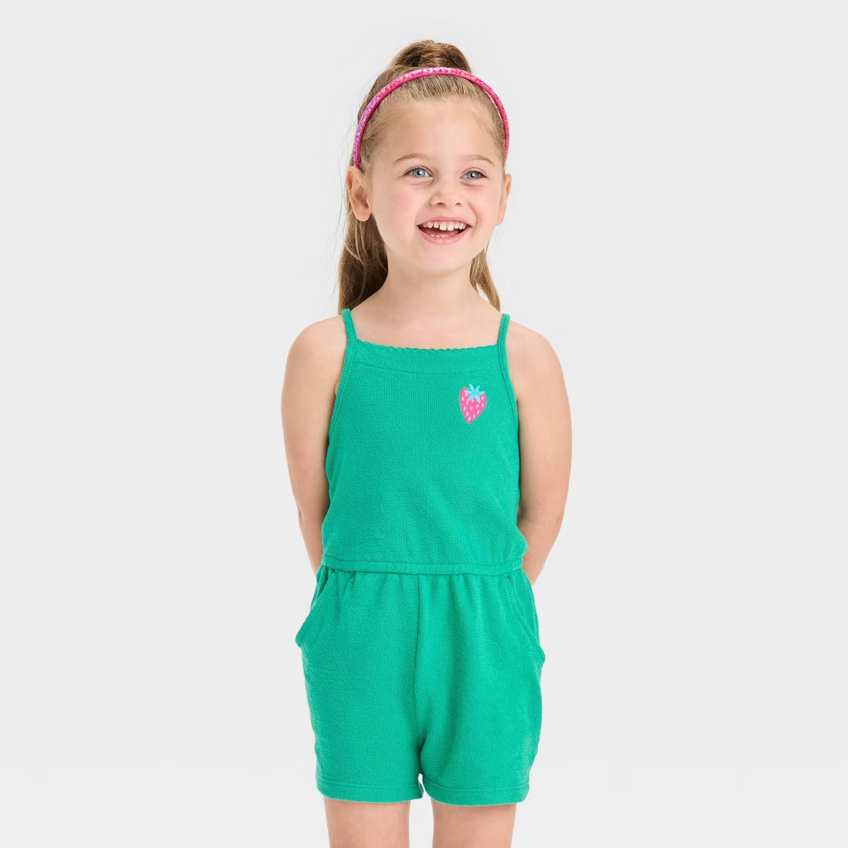 Toddler Girls' Romper - Cat & Jack™ | Target