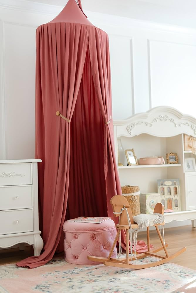 Haüs & Bliss Bed Canopy for Kids - Bed Curtain for Girls - Princess Drapes for Girls - Playing T... | Amazon (US)