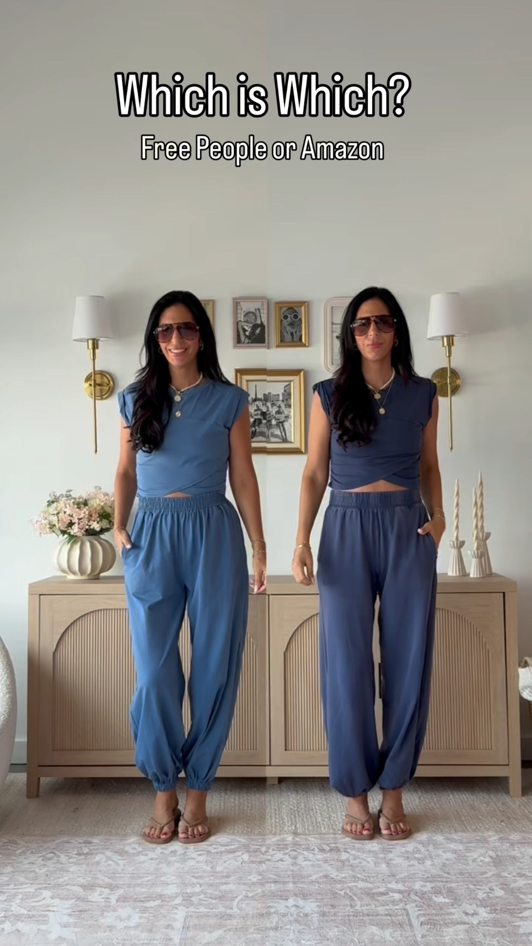 Free People Crossover Set and Amazon—> which is which.  $35 versus $98.  Honestly, they both fit very similar.  The free people is softer, but for the price difference, I am taking Amazon 
Amazon - left small 
Free People - right small 

#LTKFindsUnder100 #LTKU #LTKOver40