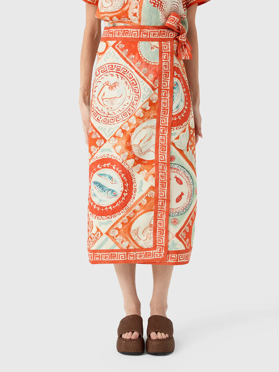 Hunter Bell Women's Paloma Wrap Skirt | Saint Bernard
