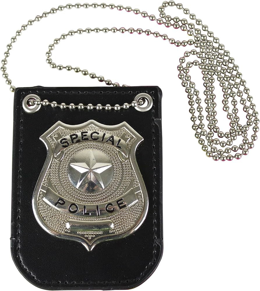 Police Badge Necklace Kids Police Accessories I Police Toys Security Badge I Best Cop Badge for K... | Amazon (US)