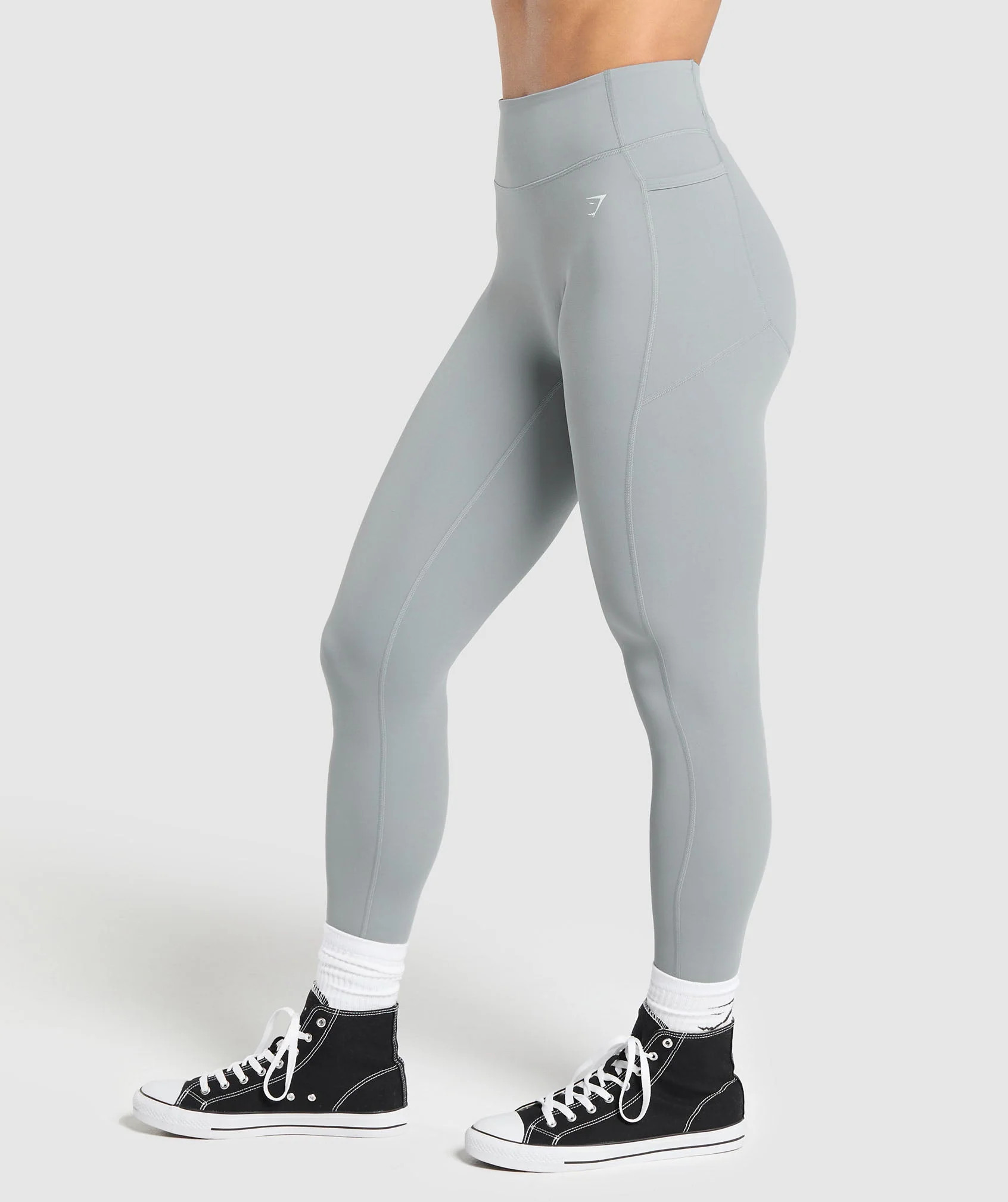 Gymshark Lifting Pocket Leggings - Denim Grey | Gymshark US