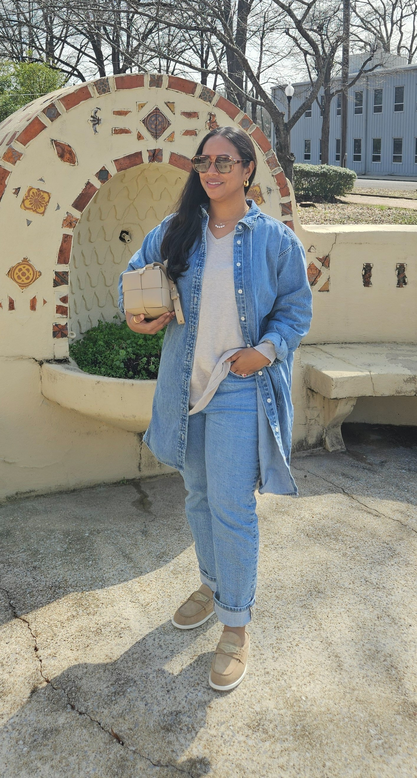 Double denim 

#LTKootd #LTKOver40 #LTKPetite