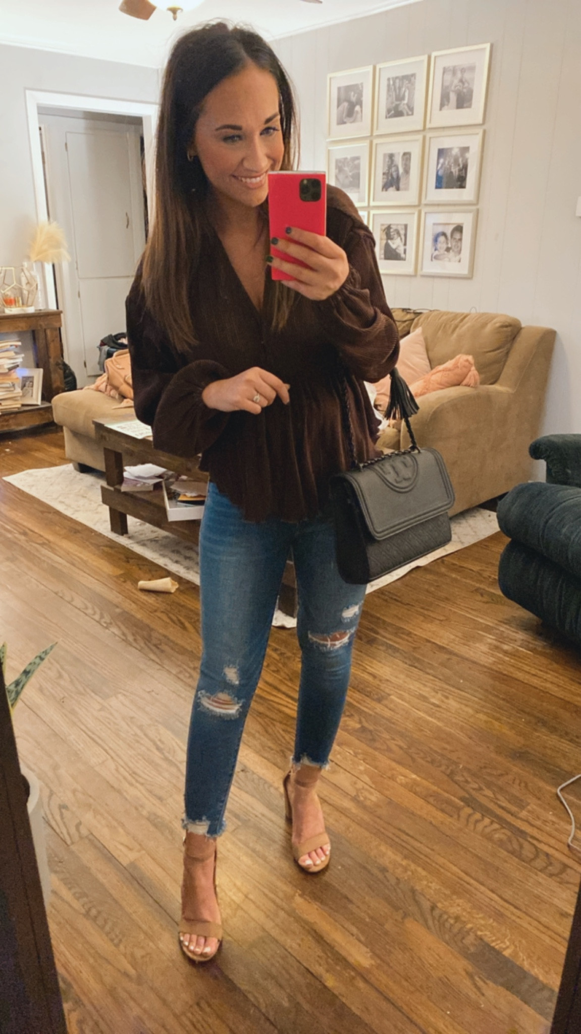 Abercrombie top, purse 

#LTKunder50 #LTKstyletip #LTKsalealert