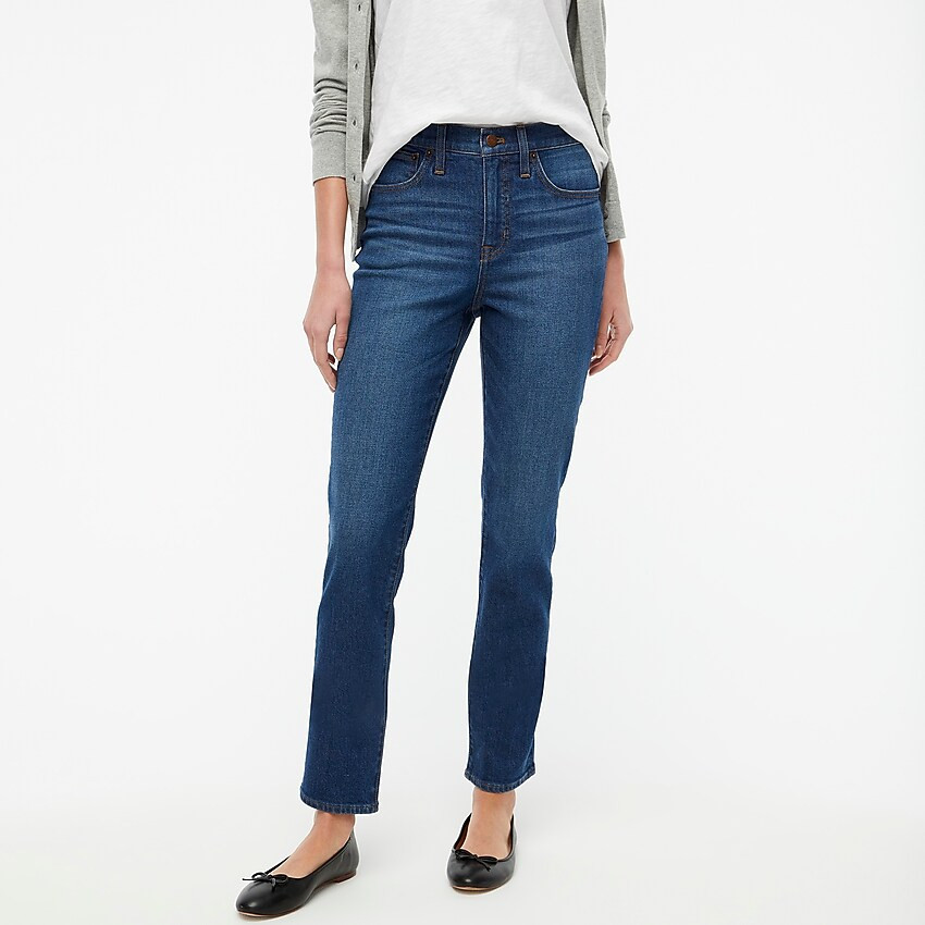 Essential straight jean in all-day stretch | J.Crew Factory