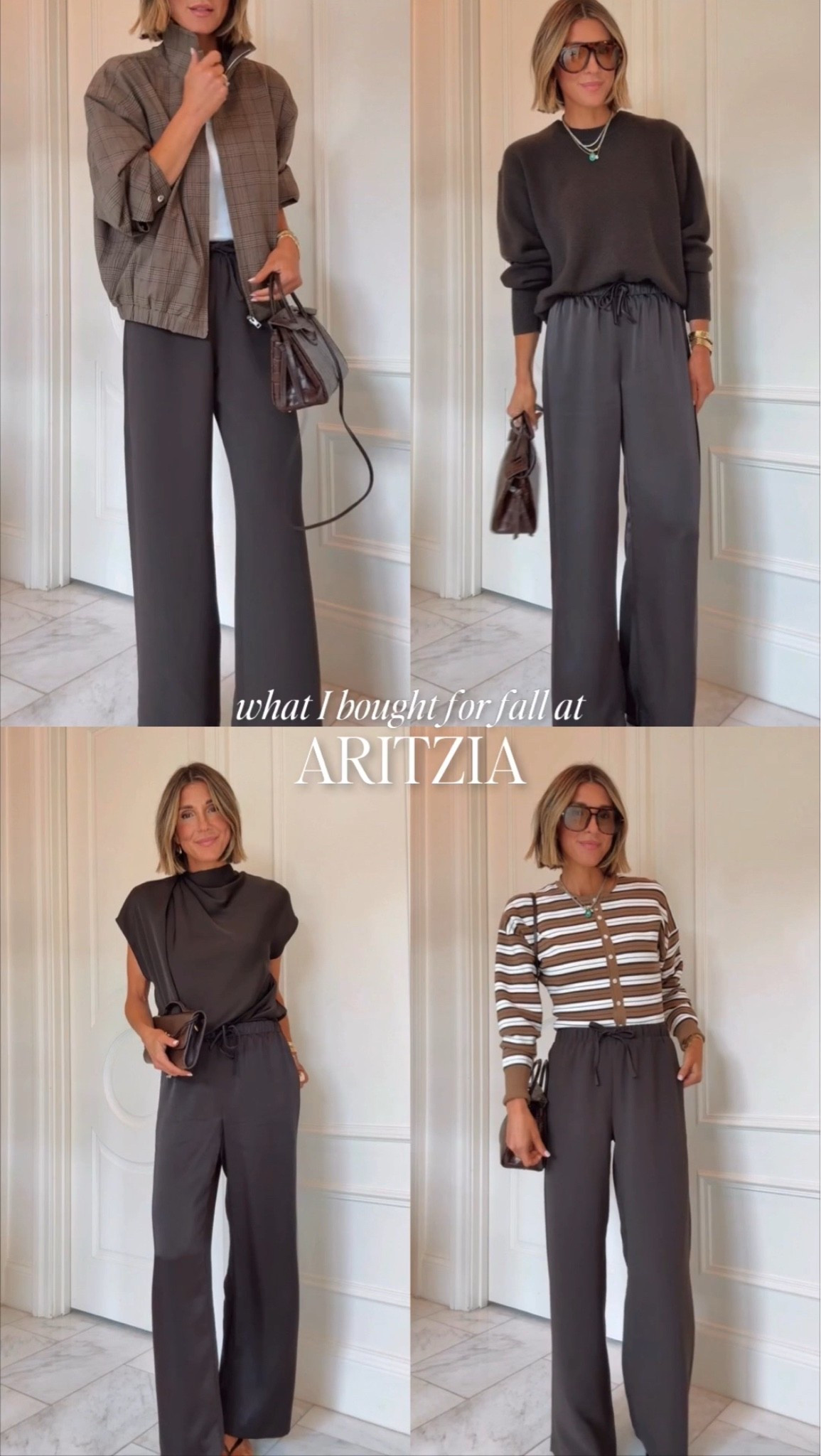 Pre-fall @Aritzia finds. I'm 5'7 wearing g size small in tops and small / 2 in bottoms regular length.

#LTKfall #LTKstyletip