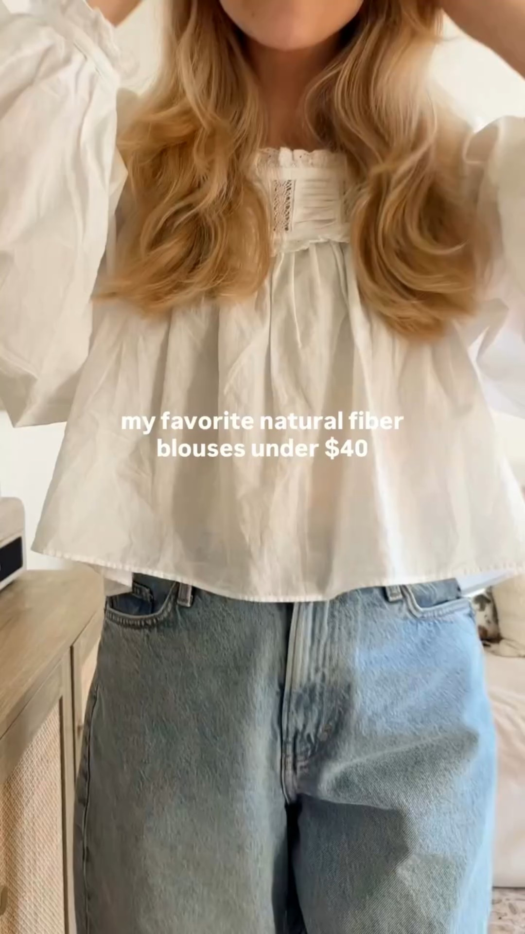 THE Pinterest girl blouses for styling into fall / winter 👏🏼🧺🕊️ 

all of these are mostly or 100% cotton and suchhh a good price. staples in my wardrobe for styling with long flowy skirts, barrel jeans, or fun loungey pants 🤎

p.s. — hi I’m Liz! 👋🏼 I post cute, Pinterest-girl style cotton finds for under $100 every week 🫶🏼 follow me to find your dream style on a budget! 🪿👢

—

Pinterest girl style finds, budget outfit inspiration, natural fiber feminine blouses
#pinterest #pinterestgirl #pintereststyle #pinterestaesthetic #autumnoutfits #falloutfits #outfitinspo #femininestyle #doen #christydawn #outfitdujour #momstyle #momoutfits #motherhoodisdarling #motherhoodinstyle #momfluencer #coloradocreator #momvlogger

#LTKStyleTip #LTKFindsUnder50 #LTKFindsUnder100
