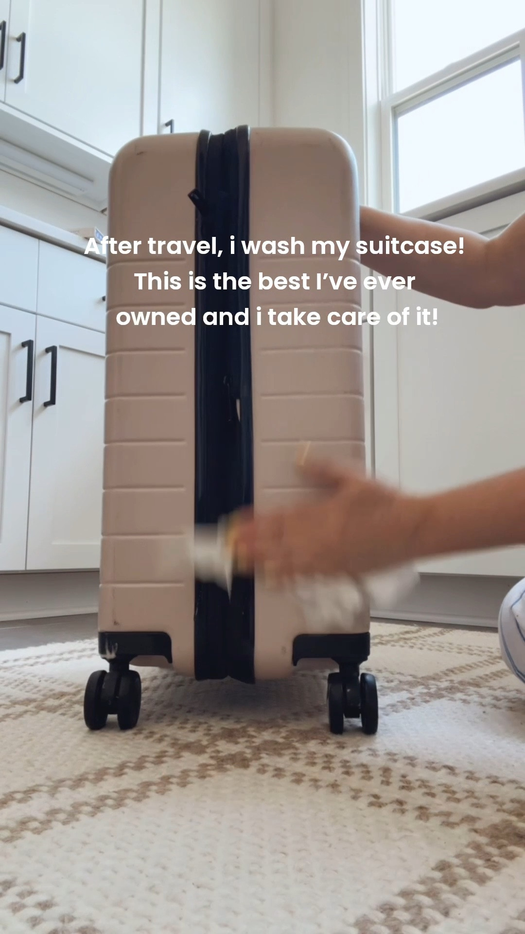 My FAVORITE suitcase I’ve ever owned! It glides like a dream and is so sturdy with a strong handle. @Quince

#LTKTravel #LTKWedding #LTKmorningroutine