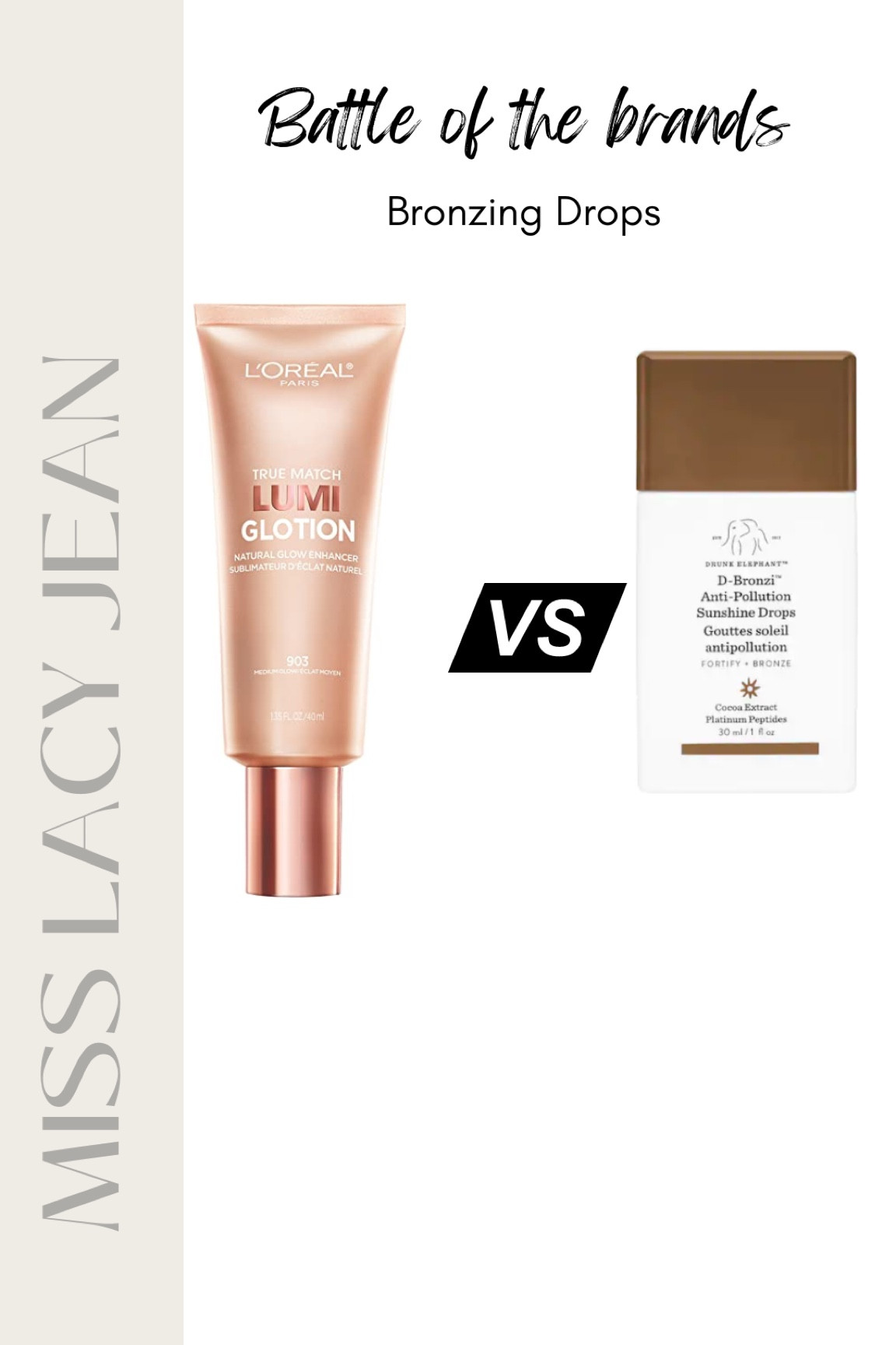 Battle of the brands
This vs that
Makeup dupes
 Bronzing drops


#LTKFind #LTKbeauty #LTKunder50