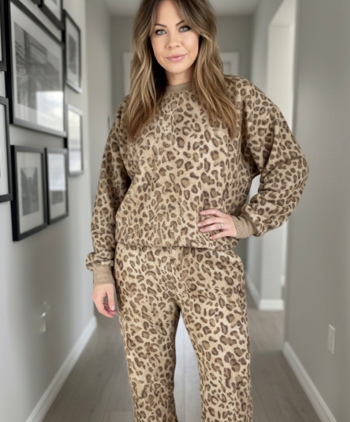 Love a cozy print set 🐆 

#LTKMidsize #LTKFindsUnder50 #LTKSeasonal