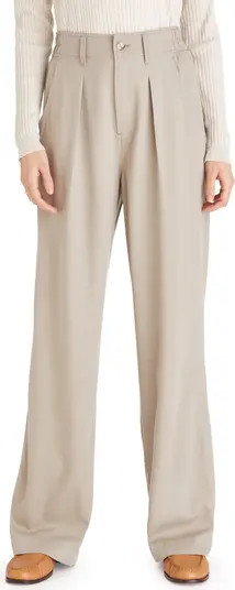 Lanie Pleat Front Straight Leg Pants | Nordstrom