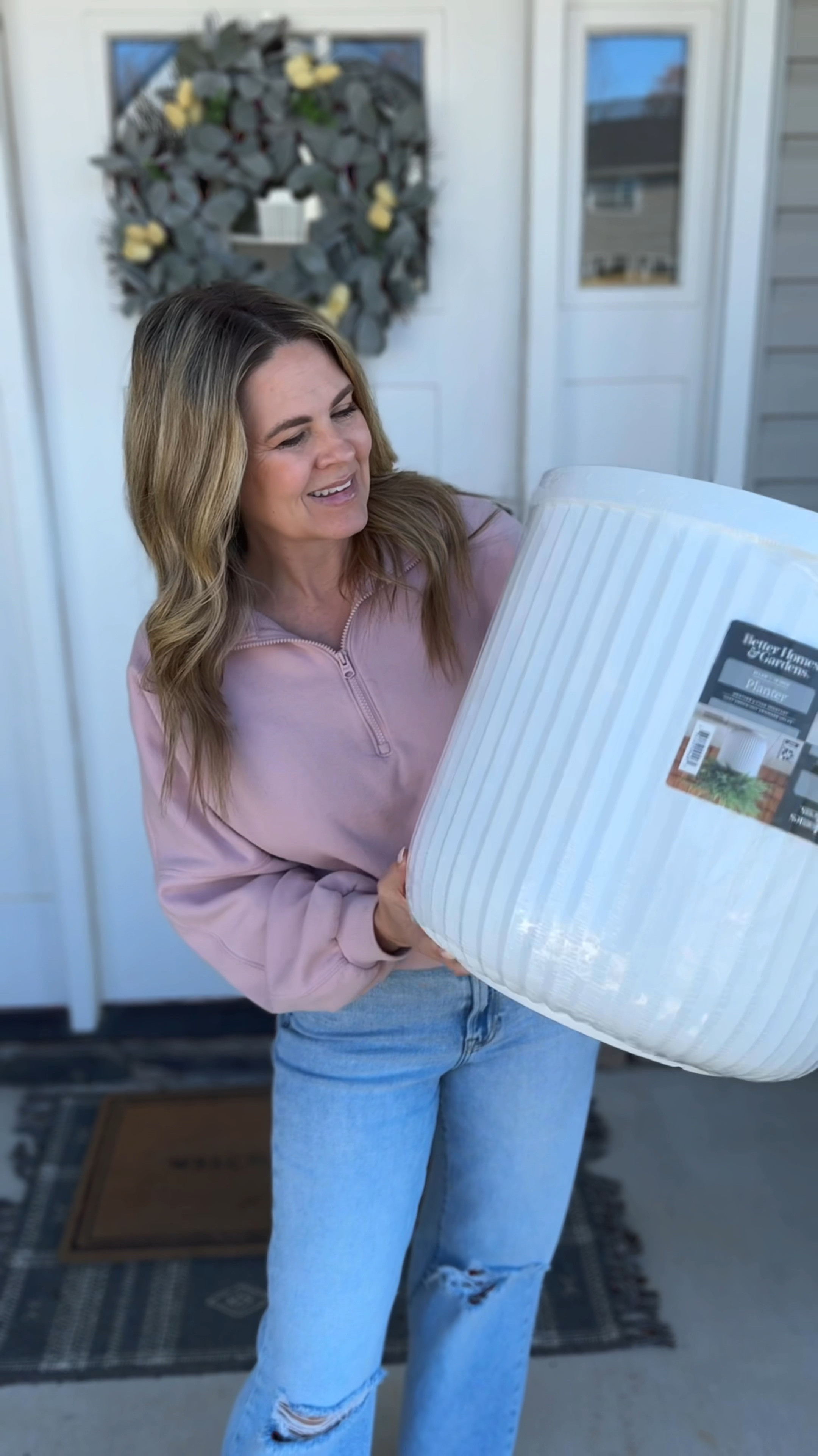 Front porch with a spring refresh. 

#LTKSeasonal #LTKVideo #LTKhome