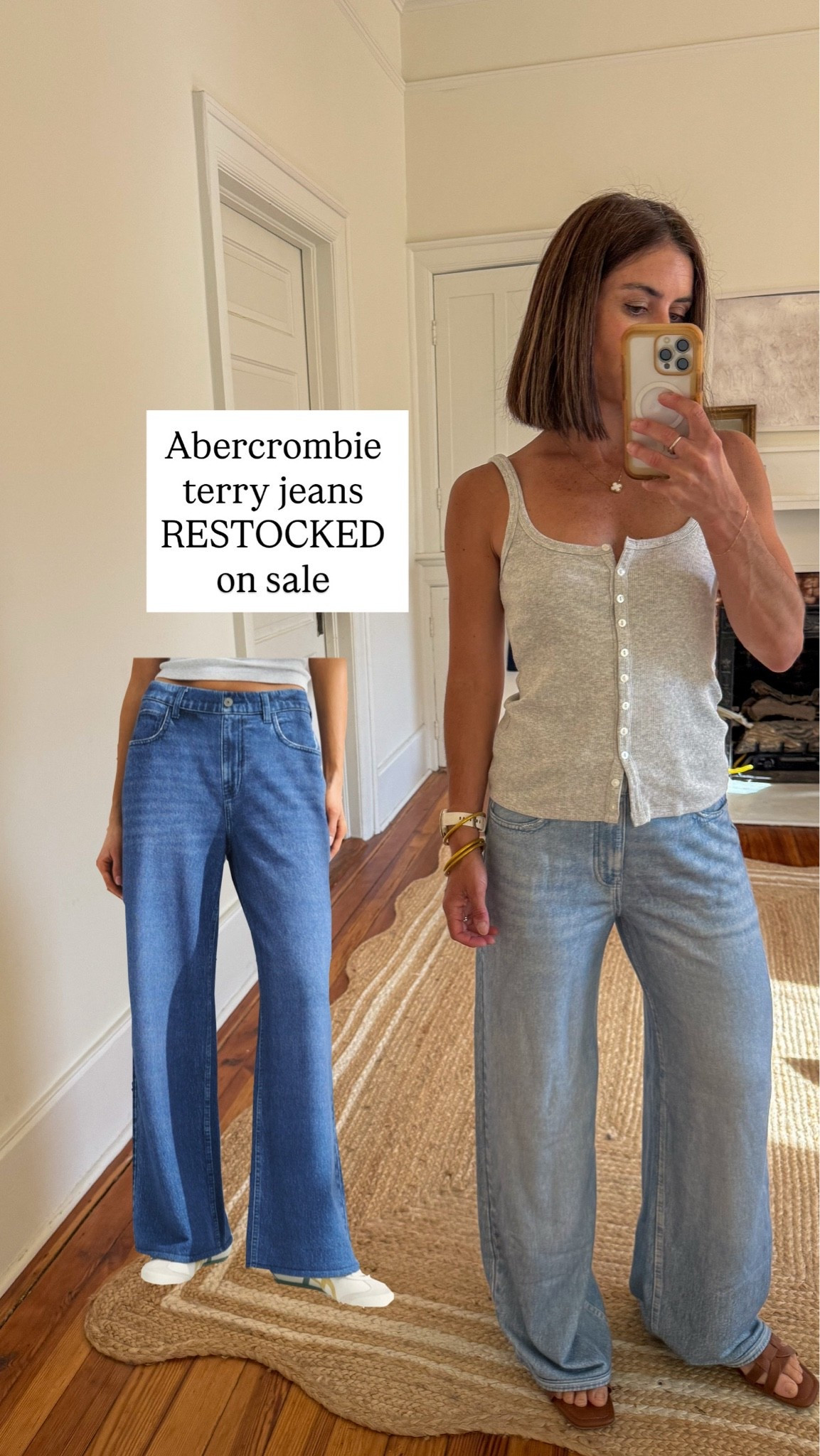 Sweatpants denim on same and restocked! In x small

#LTKSaleAlert #LTKSeasonal #LTKmomlife