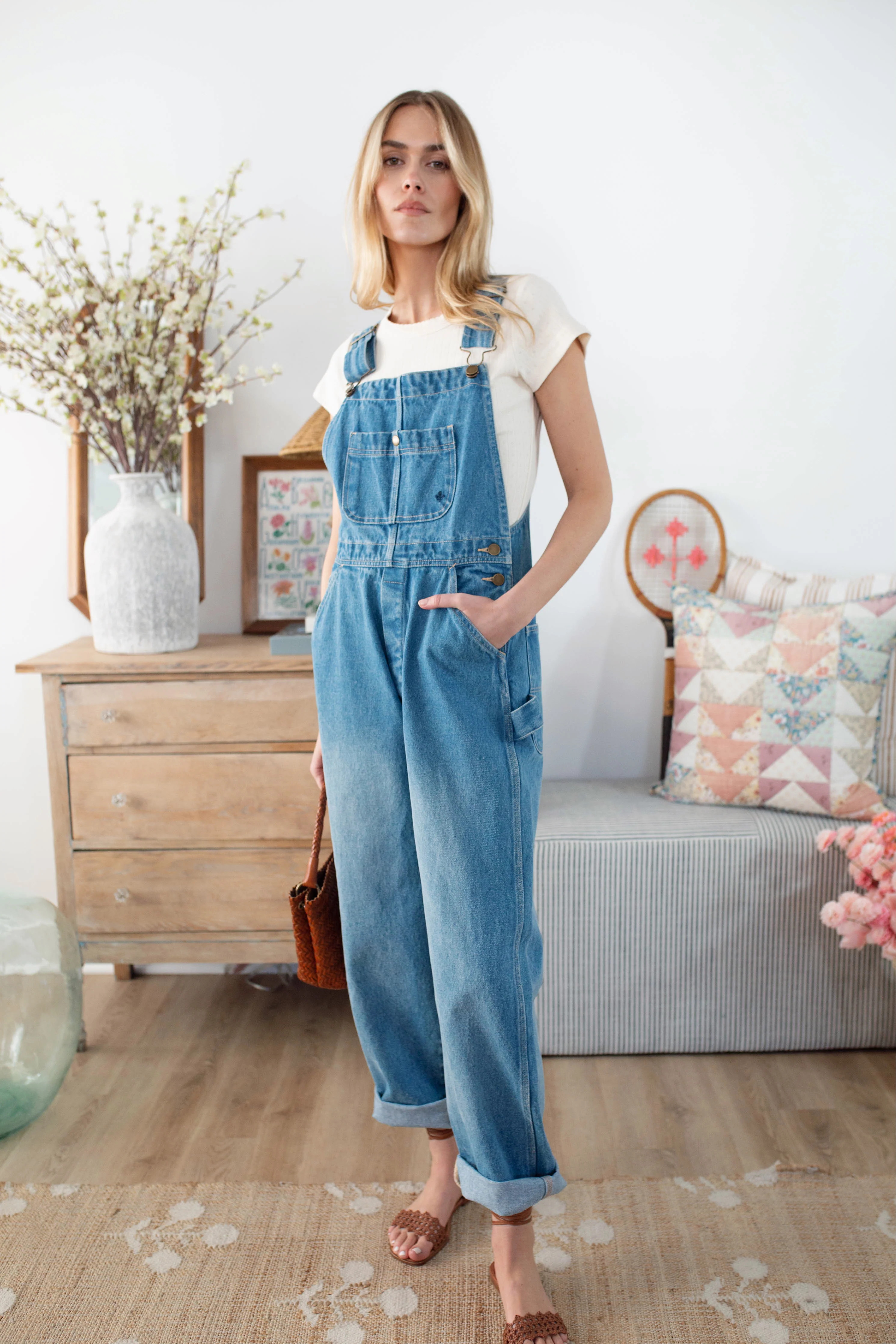 Denim Overalls - Vintage Wash | Marea