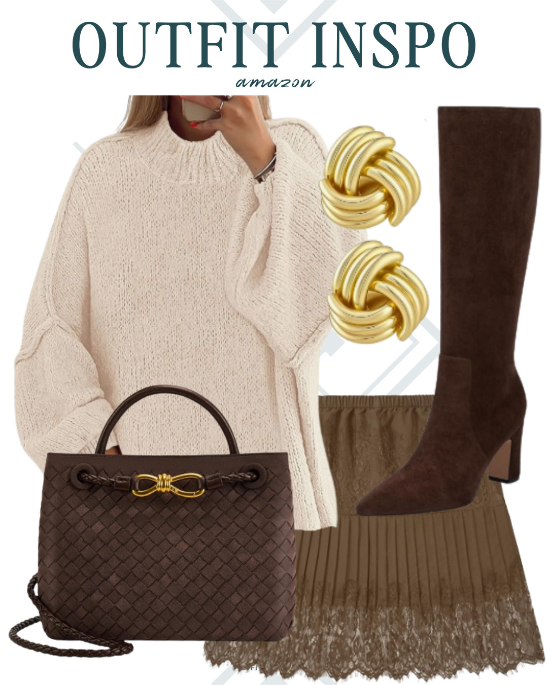 Cozy neutrals + classic details 🤎 

 #LTKootd