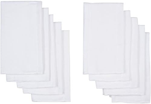 Gerber Birdseye 3-Ply Prefold Cloth Diapers, White, 10 Count | Amazon (US)