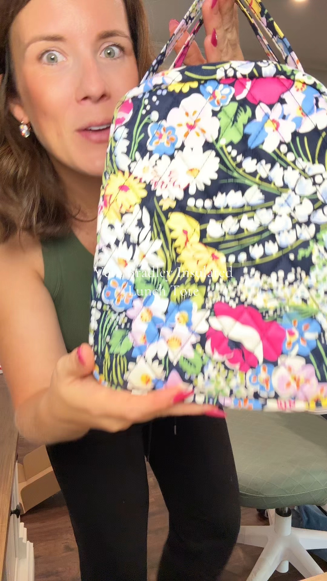 Lunch tote Vera Bradley such gorgeous designs Insulated Lunch Tote
