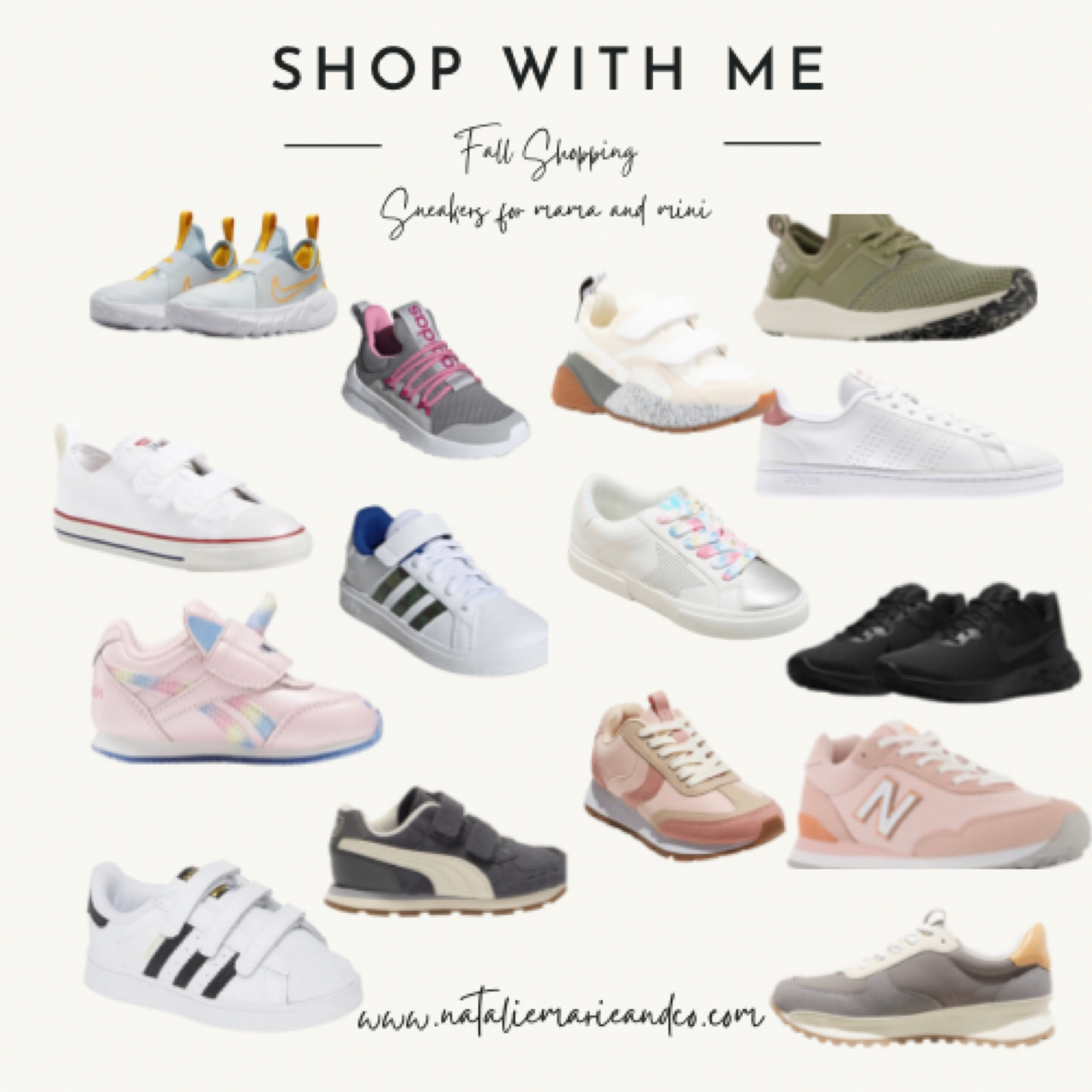 Sneakers for mama and mini’s !