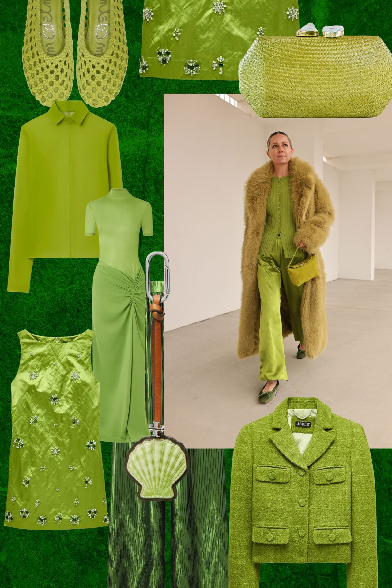 Mean greens! All my favorite grene pieces for spring 26. 

 #OnLTK