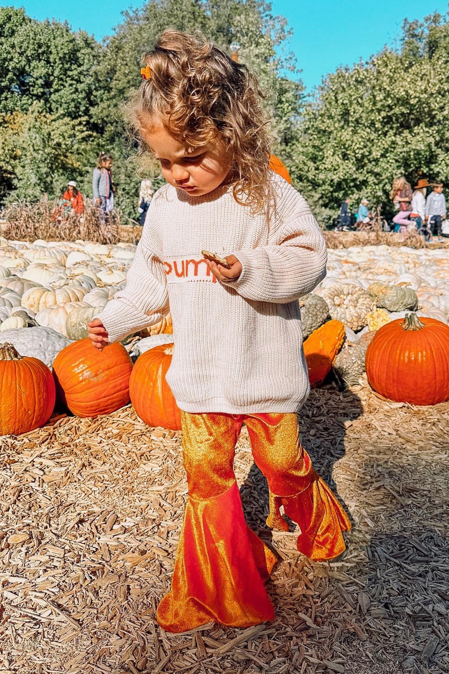 Pumpkin patch outfit for toddler! 

#LTKfamily #LTKbaby #LTKSeasonal